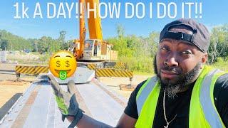 FLATEBED TRUCKING! HOW I TRY TO MAKE AT LEAST $1000 A DAY & GET HOME!