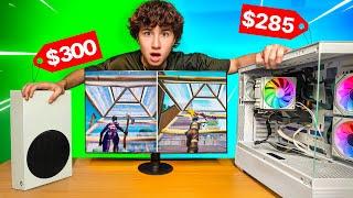 I Built A CHEAP PC To DESTROY The Xbox Series S