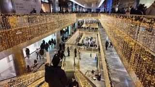 A Christmas Walk Through Hudson Yards | NYC's Best Decorated Shopping Mall