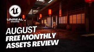 Unreal Engine August 2024 Free Assets!