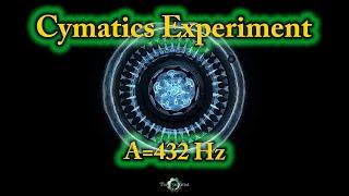 CYMATICS-CIMATICA-CYMATIC: Experiment 8 (432 Hz)