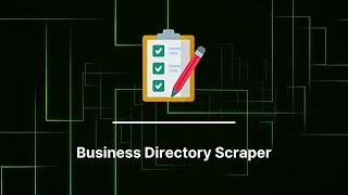 How to use Business Directory Scraper - Step by Step Tutorial