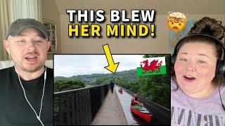 Americans React: Why You Should Visit Llangollen, Wales | The Views! 