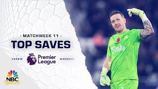 Top Premier League saves from Matchweek 11 (2024-25) | NBC Sports