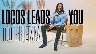 LOGOS LEADS YOU TO RHEMA! // DR. LOVY L. ELIAS