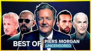 Piers Morgan Takes On Andrew Tate, Sean Penn And Norman Finkelstein