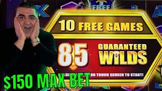 I Hit MEGA JACKPOT At $150 Max Bet On REGAL RICHES Slot