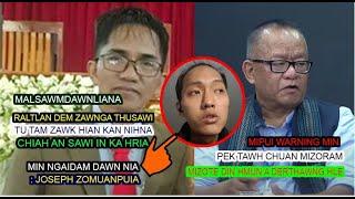 BURMA PA MALSAWMDAWNGA TAWNG CHHUAK MIPUI WARNING MIN PEK TAWH CHUAN PU HRIATA  [REACTIO]N