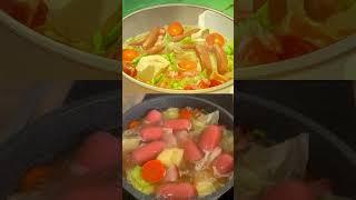 Потофё с сосисками (из аниме Кулинарные скитания в параллельном мире)