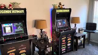 First Look Inside My Arcade Gameroom Loft Tour & AtGames Legends Ultimate fun!