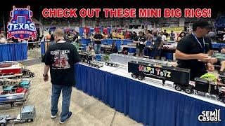 RC Mini Semi Trucks at the Texas Trucking Show 2024