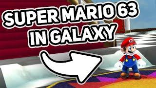 They Made Super Mario 63 In Mario Galaxy!?