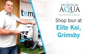 Shop tour at Elite Koi