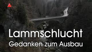 Flühli 21  02  26  Gedanken Ausbau Lammschlucht Strassenausbau Nagelfluh