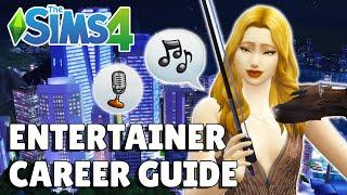 Complete Entertainer Career Guide | The Sims 4