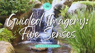 ‍️ ACT | 5 SENSES Guided Imagery Mindfulness Exercise | GROUNDING