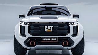 Caterpillar’s First Pickup Truck: Redefining Power & Performance!