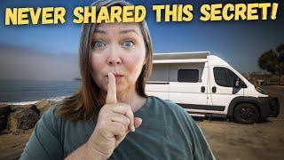 9 SECRET STEALTH CAMPING SPOTS YOU PROBABLY DON'T KNOW ABOUT (solo female van life)