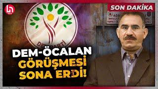 SON DAKİKA! Merakla beklenen DEM Parti-Öcalan görüşmesi sona erdi!