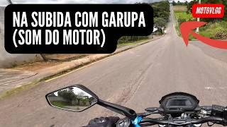 Dominar 250 com garupa (som do motor), Garupa POV.