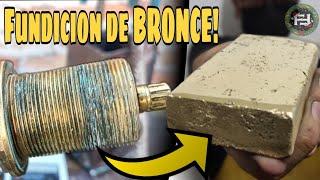 BRONZE smelting with coal!  / Metal smelting / Ferbrizzio 2021