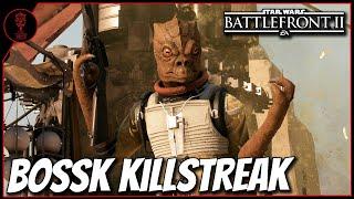 Taking Bossk For a Spin in Galactic Assault!   Bossk Battlefront 2 Gameplay