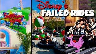 Top 5 Failed Disney Rides & Attractions | Disney World and Disneyland