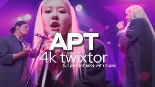 apt 4k twixtor (full performance) #twixtorpack #cc #kpop #apt