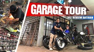 REVIEW ANTRIAN & GARAGE TOUR Semangat Baru Motor !