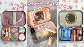 DIY MINI MAKEUP KITS  altoids wallet ideas 