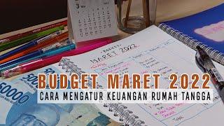 BUDGETING MARET 2022 | update sinking funds | cara mengatur keuangan rumah tangga ~ Ummi Khair