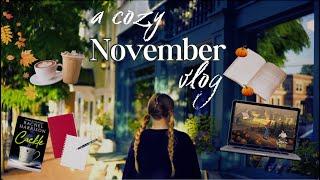 NOVEMBER RESET | life chat, saying goodbye to halloween, finishing autumn TBR, writing journey