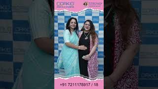 Our happy patient Bhumika Patel, new parent, mother, orkid hospital, vesu, surat