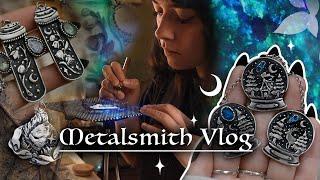 Days in the life of a metalsmith | Studio Vlog #1