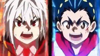 Beyblade Burst Sparking Super King Episode 48 - Shu & Lane Vs Valt & Rantaro