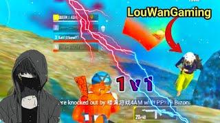 Lou Wan Gaming in my match[1v1 fight with @Lou Wan Gaming ]#pubglite#louwangaming