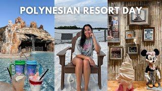 DAY 5 | DISNEY WORLD VLOG! Disney's Polynesian Resort, Pool Day, Trader Sam's, Resort Tour & more! 