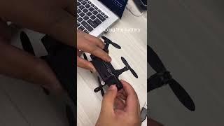 【KIDOMO】 F02 Foldable Mini Drone : How to Charge the Mini Drone?