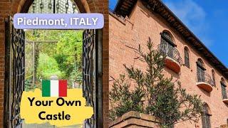 Own your OWN Italian Castle in the Stunning Region of Piedmont ITALY