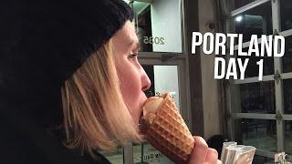 Portland Day 1: TURKEY ICE CREAM?! | Eileen Aldis