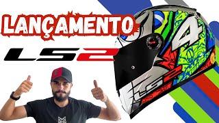 LANÇAMENTO DA LS2 CAPACETE FF358 ALEX BARROS - NÃO CAIA EM GOLPES