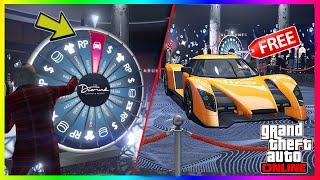 *EASY* HOW TO WIN THE PODIUM CAR EVERY SINGLE TIME IN GTA 5 ONLINE 2023| LUCKY PODIUM WHEEL GLITCH