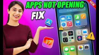 Fix Apps Not Opening iOS 17 | Apps Keep Crashing After iOS 17 Update iphone
