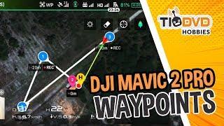 DRONE DJI MAVIC 2 PRO FAZENDO WAYPOINTS - MODO DE VOO INTELIGENTE