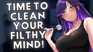 Mommy Dom GF Cleans Your Mind of Impure Thoughts [F4A] [Chaotic ASMR]  [Ear Cleaning]