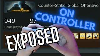 CS:GO on a controller?! - iHardScope Secret EXPOSED