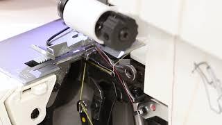 Threading a 4 Thread Serger Overlock Stitch - SINGER® 14CG754