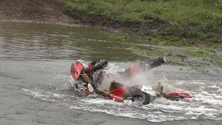 Rally Raid Portugal 2024  #FIM #W2RC | Best of Bikes & Quads : BIG ISSUES IN THE RIVER | @AP90Video