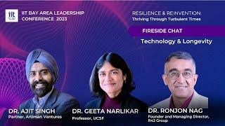 Technology and Longevity Panel at the IIT Bay Area Leadership Conference 2023.
