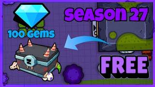 *Free* season 27 chest (100 Gems) in zombsroyale